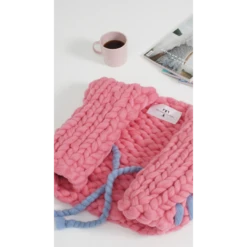Handmade Chunky Vest In Pink -Other || Traffic People Shop handmade chunky vest in pink ef36407fd3d02579b0c4972870cbac4e