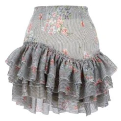 Gracie Ditsy Bloom Print Mini Skirt
