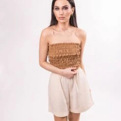 High Waist Shorts Natural -Other || Traffic People Shop high waist shorts natural 3d9f93df7d7b258f2c7bf760a9173e64