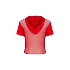Hooded Short-Sleeved Breeze Top Fragola -Other || Traffic People Shop hwcynbjqalaamprkm59h