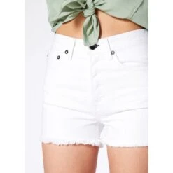 Muse Denim Shorts In White -Other || Traffic People Shop hzd5kwu2gngq6p5z5aiu