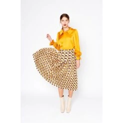 Checkerboard Midi Skirt -Other || Traffic People Shop i1yhc8dsn7rr73becmey