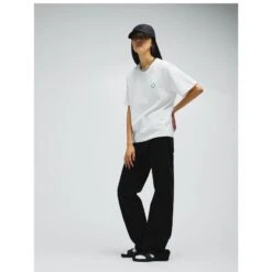 Earth Embroidered Organic Cotton T-Shirt White -Other || Traffic People Shop ijuqvsrqnx559dtdm4cn