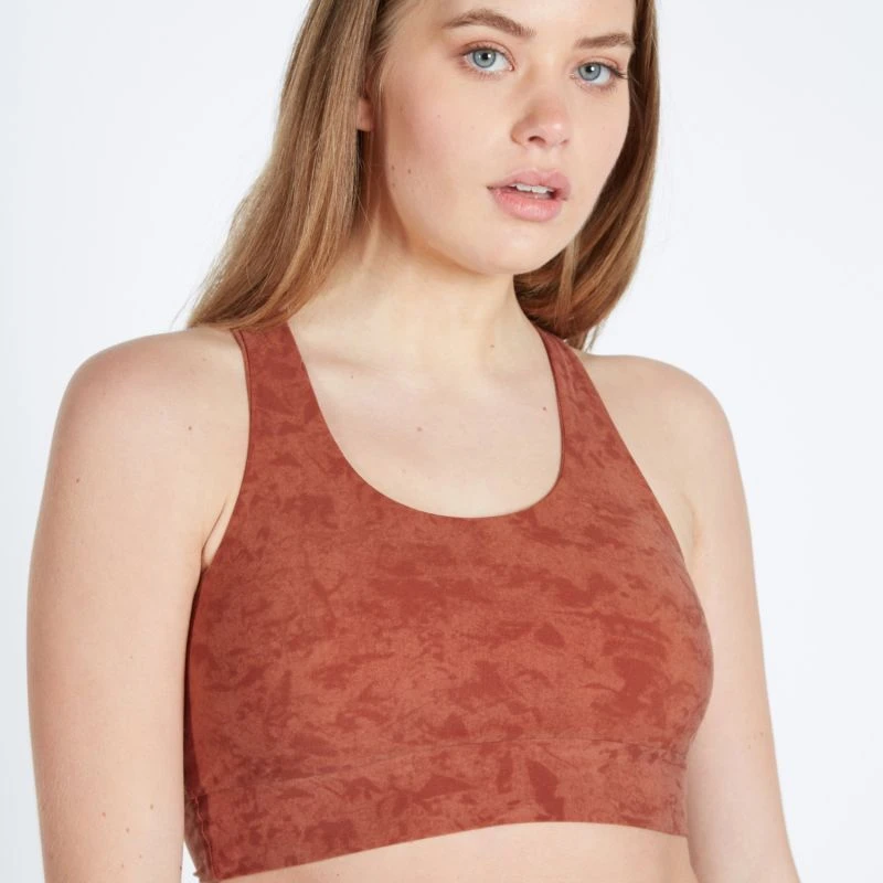 Estelle Stretch Sports Bra - Brown 4 Estelle Stretch Sports Bra - Brown - Image 4