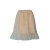 Ivory Organza Isla Skirt