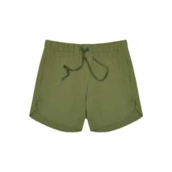 Women's Leisure Shorts - Dark Green
