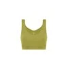 Johanna Scrunch Strap Sports Bra Golden Lime