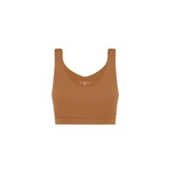 Johanna Scrunch Strap Sports Bra Sugar Almond