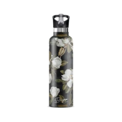Magnolia Insulated Water Bottle With Flip 'N' Sip Lid