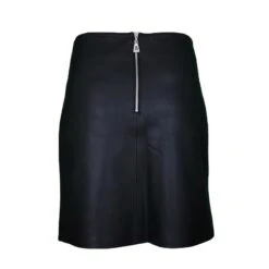 Black Vegan Leather Mini Skirt With Eyelets -Other || Traffic People Shop k2tyaeasgu8dg4fjb24z