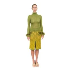 Green Knit Skirt With Green Handmade Knit Details -Other || Traffic People Shop kj0widh5teejeepvwlzl