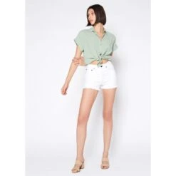 Muse Denim Shorts In White -Other || Traffic People Shop l2kgrrnddxaunyifziga