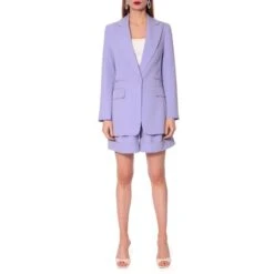 Nancy Lavender Bermuda Shorts -Other || Traffic People Shop laura lavender single breasted midi blazer bf13b2cae5174a32df3a9e97209a3bf9