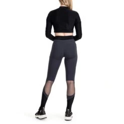 Legging Cutouts Glow Heel Fitting - Grey -Other || Traffic People Shop legging cutouts glow heel fitting grigio piu scuro b2d89e19ed72f29e5fe95d4d782ae1ef