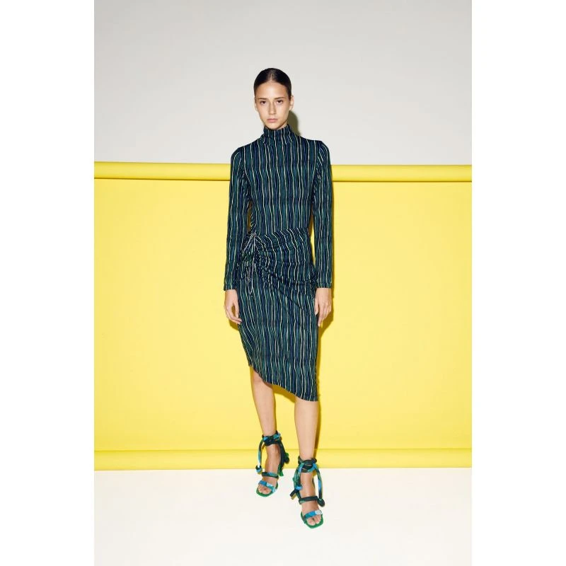 Limon Skirt In Rasgos Fondo Negro Print 5 Limon Skirt In Rasgos Fondo Negro Print - Image 5