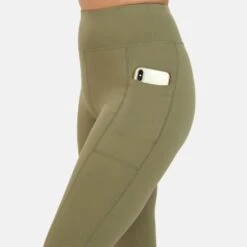 High Rise Laser 7/8 Khaki Legging -Other || Traffic People Shop lkknxhiynpoefkbcchqz