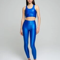 Lucette Leggings In Shiny Blue -Other || Traffic People Shop lucette leggings in shiny blue 9ca6296c62cc7bd2a3164d2705e2a22b