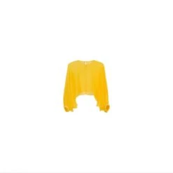 Margot F Yellow Crop Top