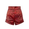Animlaier 100% Silk Shorts - Red