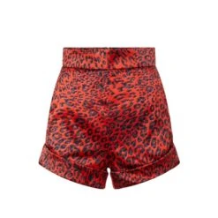 Animlaier 100% Silk Shorts - Red