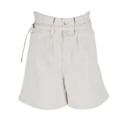 Montana - Denim Paperbag Shorts - Alto