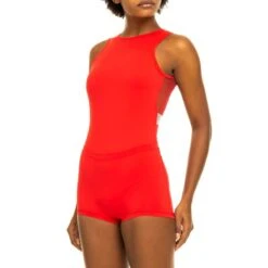 Round Mesh Due Bio Attivo Bodysuit Red -Other || Traffic People Shop mteovwbfd0lgcrbvz3of