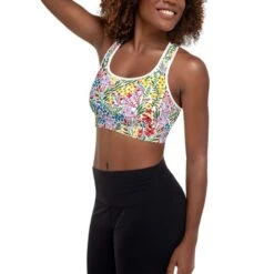 Sports Bra In Blooms -Other || Traffic People Shop mygztdtcfsapfyrwkkqx
