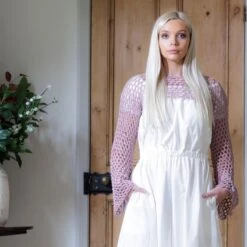 Nancy Super Cropped Long Sleeve Crochet Top In Wedgwood Blue -Other || Traffic People Shop nancy super cropped long sleeve crochet top in wedgwood blue 67c7cabcb7352e4dc9cc234f9d85e483