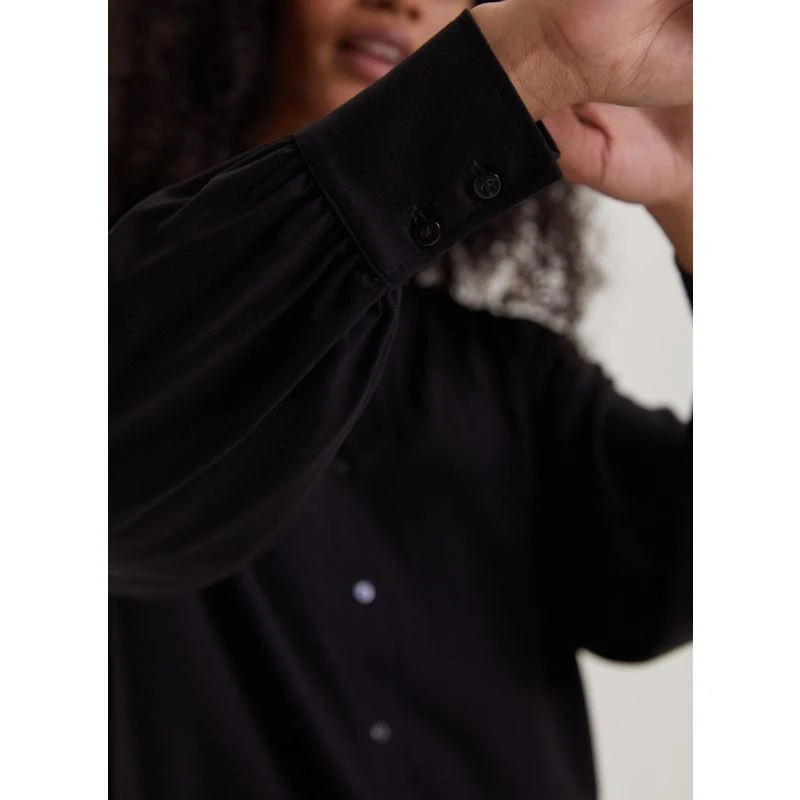 Imken Top With Lenzing Ecovero - Caviar Black 4 Imken Top With Lenzing Ecovero - Caviar Black - Image 4