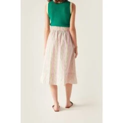 Niki Elasticated Waist Skirt Pink Stripe 9 Niki Elasticated Waist Skirt Pink Stripe -Other || Traffic People Shop niki elasticated waist skirt pink stripe ff663d33599be8098c877640b188f882