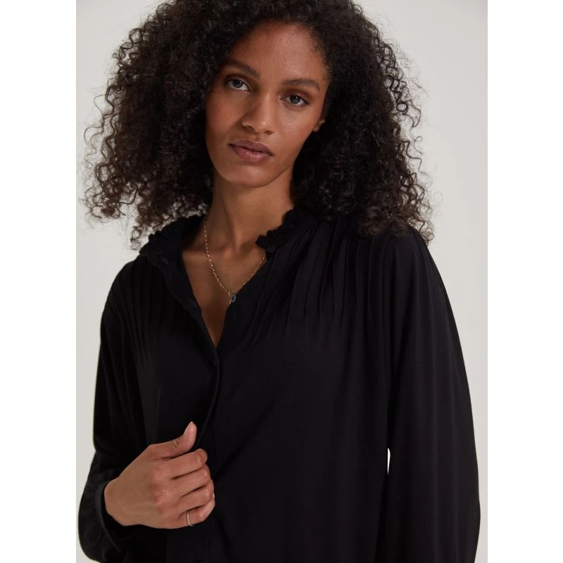 Imken Top With Lenzing Ecovero - Caviar Black 2 Imken Top With Lenzing Ecovero - Caviar Black - Image 2