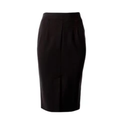 Agnese Black Pencil Skirt