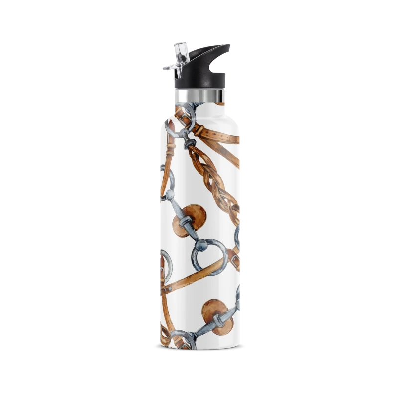 Equestri Insulated Water Bottle With Flip 'N' Sip Lid 3 Equestri Insulated Water Bottle With Flip 'N' Sip Lid - Image 3