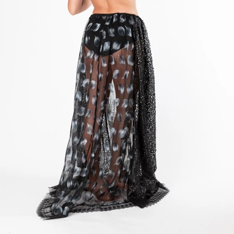 Dylan - Lace & Sequin Maxi Skirt 6 Dylan - Lace & Sequin Maxi Skirt - Image 6