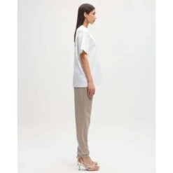 Organic Cotton Relaxed T-Shirt No. 1 White -Other || Traffic People Shop organic cotton relaxed t shirt no 1 white cad34c80c57ac20df36273205c177954