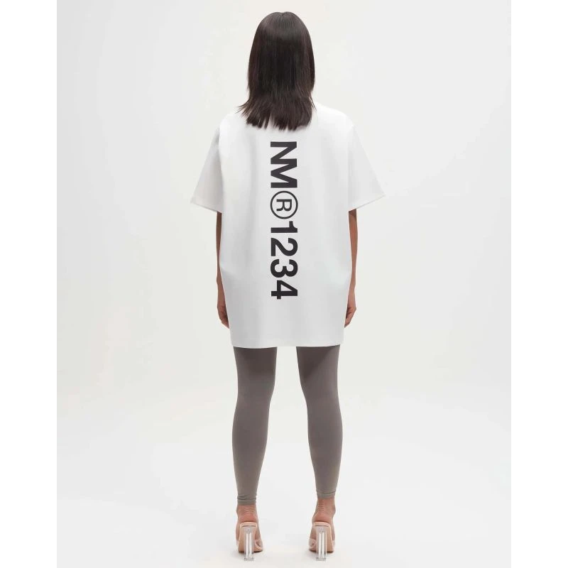 Organic Cotton Relaxed T-Shirt No. 2 White 5 Organic Cotton Relaxed T-Shirt No. 2 White - Image 5