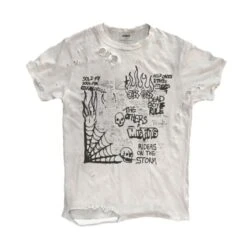 Other Graffiti - Thrasher T-Shirt - White