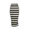 Zero Stripe Pencil Skirt