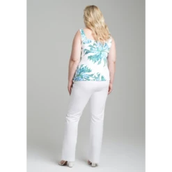 Caterina Stretch Knit Tank Top In Mock Coffee White -Other || Traffic People Shop pb2ylpvsj8zq1esypvg9