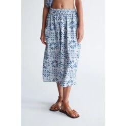 Mari Tile Pattern Skirt In Indigo 16 Mari Tile Pattern Skirt In Indigo -Other || Traffic People Shop peraluna mari indigo skirt c ini desen beli lastikli 2 cepli diz alt kad n etek i ndigo 1ce6f4d8645ff0820c20b009d6f02d8a