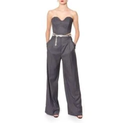 Lara Downtown Grey Corset Top -Other || Traffic People Shop pfvdvpbh3v8hbvtzecyt