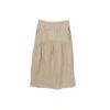 Pleated You Skirt With Elastic Waistband