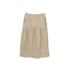 Pleated You Skirt With Elastic Waistband