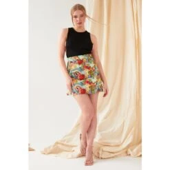 Persian Print Mini Skirt -Other || Traffic People Shop printed mini skirt 415178ac1845c6b3ef5a5be382ae1e08