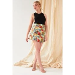 Persian Print Mini Skirt -Other || Traffic People Shop printed mini skirt c7338ff61e58f0aff297019e5b0a9429