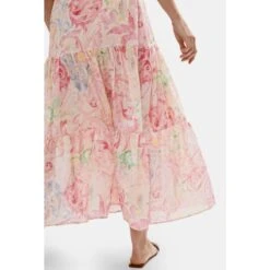 Printed Tiered Midi Skirt -Other || Traffic People Shop printed tiered midi skirt 6cd7ce1454b28bdd05b3f649ef34a033