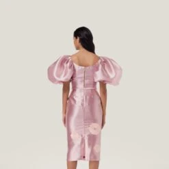 Puffy Sleeve Cropped Top - Pink -Other || Traffic People Shop puffy sleeve cropped top pink purple 8233899a69154504dc1a308015780746