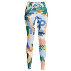 High Waist Yoga Leggings In Afternoon Garden