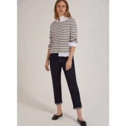 Ashley Organic Cotton Top, Antique White And Caviar Black 7 Ashley Organic Cotton Top, Antique White And Caviar Black -Other || Traffic People Shop qu9n6ladkosmuwyofuak