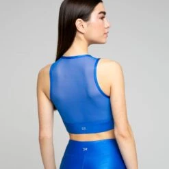 Rheva Bra In Shiny Blue -Other || Traffic People Shop rheva bra in shiny blue 8b29b38be9b55410999cc6242be69717